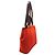 Hermès Hermes Red Cabag Elan Canvas Satchel Marrone Rosso Marrone scuro - vista 2
