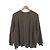 [Gebraucht] Erika Cavallini 20AW / Lederpatch / Alpaka-Strick / Pullover (dick) / XS / Alpaka / Braun / Einfarbig - Ansicht 2
