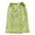 Chanel Falda Verde claro Tweed  ref.496244