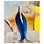 Stivaletti open toe Maison Martin Margiela blu in pelle - vista 10