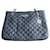 Dkny Bolsos de mano Gris Cuero  ref.496635