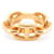 Ring Hermès ANEL DE LENÇO HERMES REGATE CORRENTE DE ÂNCORA EM LENÇO DE METAL OURO ANEL DE LENÇO Dourado  ref.496710