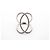 ANELLO C foderato DJULA 96 diamanti neri 0.5K&OR BIANCHI 18k t 48 Squillare Argento - vista 2