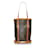 Bucket Louis Vuitton Seau Monogramme Marron GM Cuir Toile  ref.496883