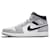 Nike Air Jordan 1 Gris humo medio claro Acetato  ref.496974