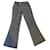 Fendi Un pantalon, leggings Synthétique Marron  ref.496991