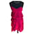 Isabel Marant ruffled dress Fuschia Silk  ref.497023