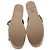 Sandalias Prada Espadrille Platform en Cuero Negro - vista 7