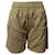 Autre Marque Agolde Boxing Track Shorts in Brown Cotton  ref.497373