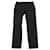 Theory Tailored Cropped Pants in Black Cotton  ref.497409
