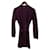 Hermès [Used] HERMES Long / Cardigan / 38 / Alpaca / PUP / Plain / Gaultier period Purple  ref.497483