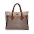 Twist Louis Vuitton Borsa tote laterale in pelle beige con cinturino