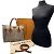 Twist Louis Vuitton Borsa tote laterale in pelle beige con cinturino - vista 2