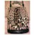 Burberry Prorsum Bolsa de cubo Estampado de leopardo Becerro  ref.498189