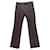 Max Mara Pants, leggings Black Cotton  ref.498404