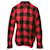 Autre Marque AMI Paris Flannel Overshirt in Red Wool  ref.499025
