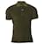 Tom Ford Towelling Polo Shirt in Green Cotton  ref.499128