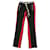 Fear of God Double Striped Track Pants in Black and Red Polyester  ref.499143