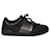 Valentino Garavani Rockstud Low-Top Sneakers in Black Calf Leather  ref.499173