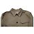 Giacca camicia Helmut Lang in cotone marrone Beige - vista 3