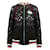 Gucci Cazadora bomber de encaje de guipur floral Negro  ref.499226