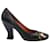 Zapatos de tacón Marc By Marc Jacobs con diseño de ojales en la cremallera en cuero negro  ref.499350