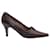 gucci 75mm Pumps in Brown Leather  ref.499365