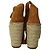 Chloé Chloe Lauren Espadrillas alte con zeppa in camoscio marrone - vista 5