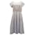 Autre Marque Apiece Apart Puntarena Midi Dress in Light Blue Cotton  ref.499450