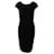 Max Mara Sheath Dress in Black Triacetate Synthetic  ref.499463