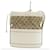 Marmont Gucci 1955 horsebit White Beige Leather Cloth Gold  ref.499747