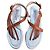 Sandalen, Pollini Spartaner 39 Kamelleder