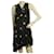 Zadig & Voltaire Rory Print Croix Black Asymmetric Length Ruffled dress size XS Viscose  ref.500063