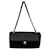 Chanel Handbags Black Gold hardware Velvet Pony-style calfskin  ref.500145