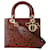 Lady Dior bag 2021 Brown Leather  ref.500797