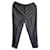 Autre Marque Pants, leggings Dark grey Polyester Viscose Elastane  ref.500867
