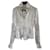 Blusa Chanel Branco Seda  ref.500920