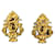 Rochas Ohrringe Golden Metall  ref.500936