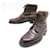 PARABOOT BOOTS IN BROWN LEATHER 7 41 LEATHER BOOTS SHOES  ref.500958