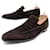 BERLUTI SHOES ANDY MOCCASIN 8 42 BROWN SUEDE BROWN LOAFERS SHOES  ref.501027