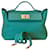 Kelly Hermès Hermes 24/24 Bag size 29 cm Vert Vérone. Green Leather  ref.501560