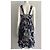 Diane Von Furstenberg DvF Pilar Vintage Seidenkleid mit Wildrosenmuster Mehrfarben - Ansicht 2
