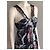 Diane Von Furstenberg DvF Pilar Vintage Seidenkleid mit Wildrosenmuster Mehrfarben - Ansicht 7