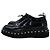 LOUIS VUITTON LV Black Ice Line Derby / Scarpe eleganti / Regno Unito7 / BLK Nero