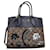 Louis Vuitton Brown Monogram City Steamer Limited Edition Blossom Black Leather Cloth Pony-style calfskin  ref.502064