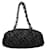 * [Occasion] CHANEL Cotton Coco Mark Chain Pattern Chain Shoulder Bag Black Cotton Coton Noir  ref.502130