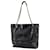 *[Usado] Chanel Coco Mark Chain Tote Bag Bolsa de Ombro CC Mark Matrasse Tote Bag Couro Preto  ref.502139