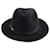 Autre Marque Philip Treacy Fedora-Hut aus schwarzer Wolle  ref.502220