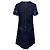 Abito in denim Erdem Octavia in cotone blu - vista 2