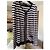 Sonia Rykiel Gilet rayé coton avec fermeture - vue 2